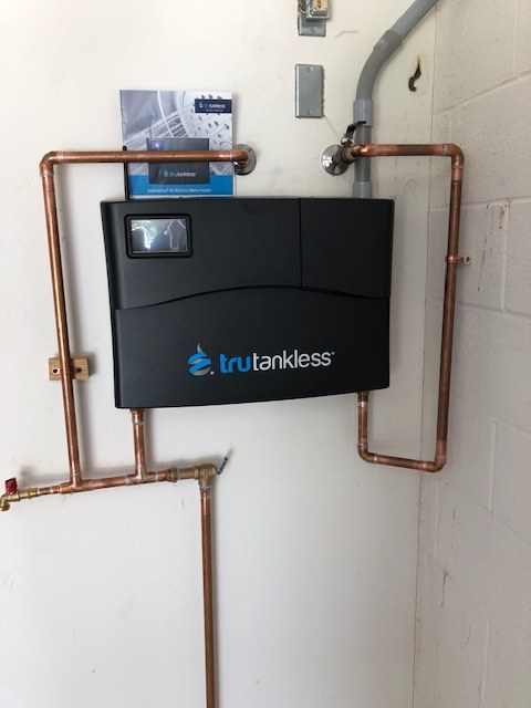 on demand tankless water heater