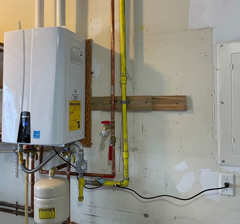 tankless gas water heater in port st lucie florida home