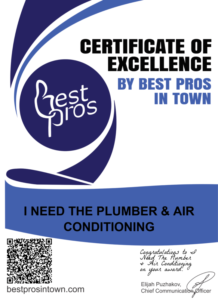 recommended excellence award by Best Pros in Town